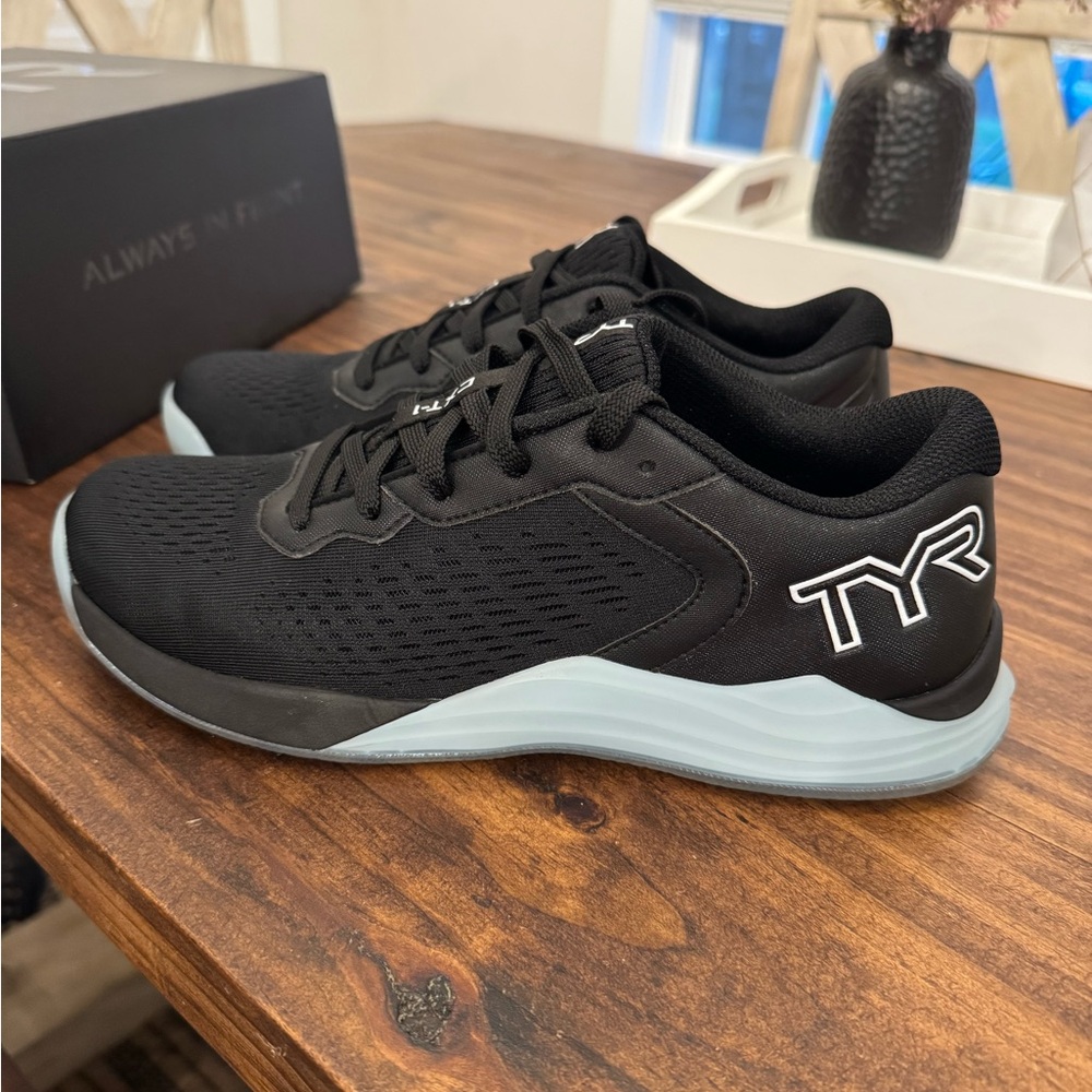 TYR Black and Blue Athletic Shoes